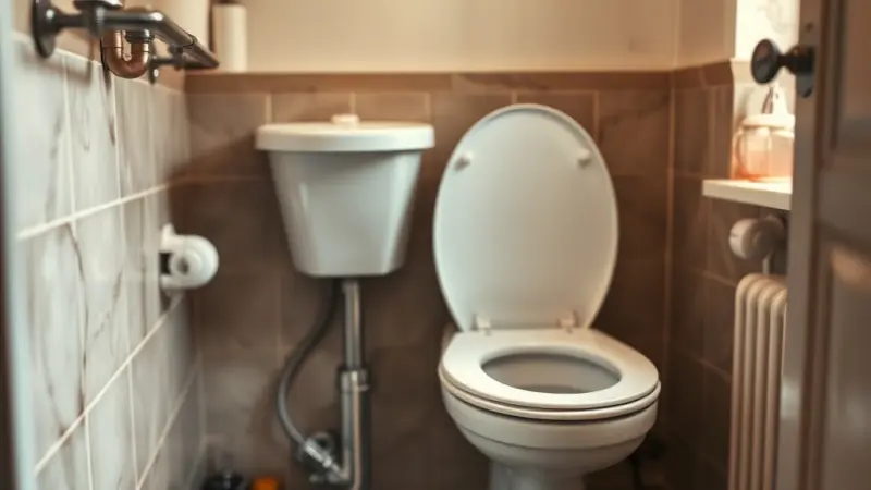 WC qui coule en permanence : réparer sans appeler le plombier